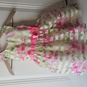 Jona Michelle Floral Dress, Toddler size 4